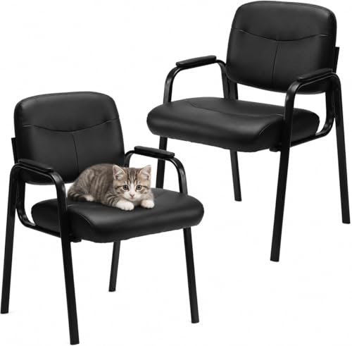 PU Leather Sled Chairs