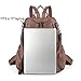 UTO Women Backpack Purse Leather Vegan Ladies Fashion Designer Rucksack Convertible Travel Shoulder Bag with Tassel