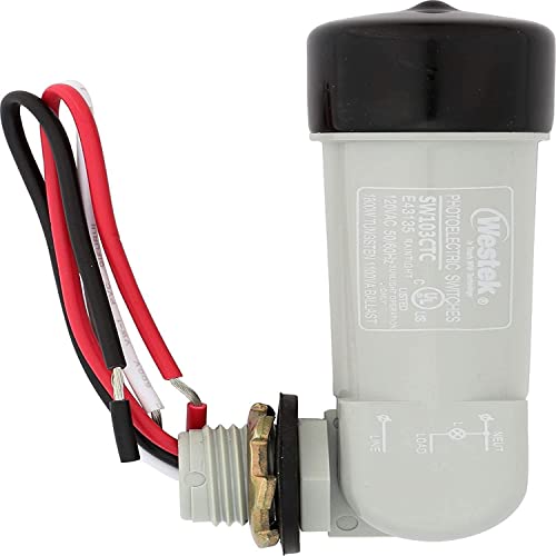Westek Sw103Ct Outdoor Swivel Mount Light Control #TOP3