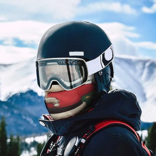 Balaclava Face Mask con Estampado de Avión Militar para Hombres y Mujeres, Máscara de Rostro Completa para Ciclismo y Exterior miniatura 5