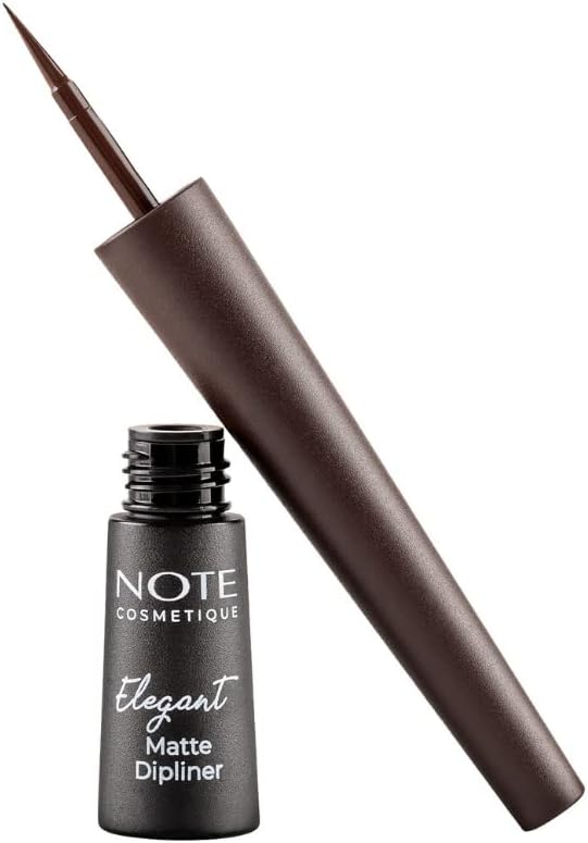Note Elegant Matte Dipliner Waterproof Kahverengi, 02 Coffee Brown