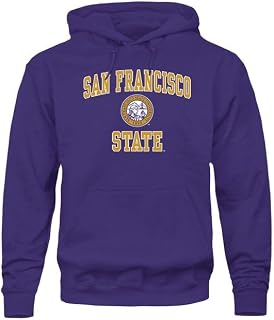Hooded Sweatshirt, Unisex, Cotton/Poly Blend, Heritage Logo
