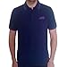 Black Sabbath Polo Shirt Wavy Band Logo Nue offiziell Unisex Navy Blau M
