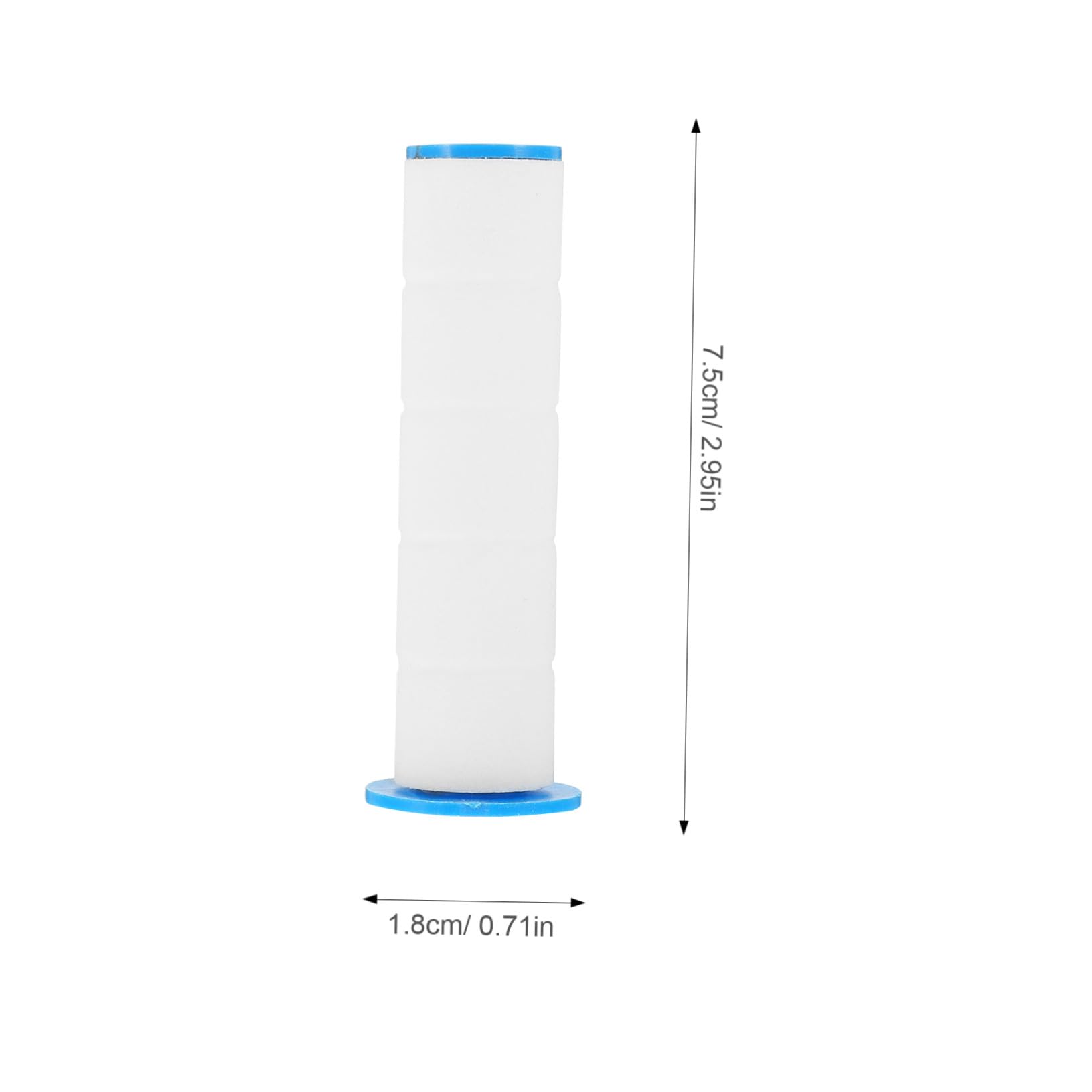 Paquete de 6 filtros de cabezal de ducha de alta presión, cartuchos de algodón PP para filtración de agua dura, fácil limpieza y duchas más saludables, suministro de baño esencial para una experiencia