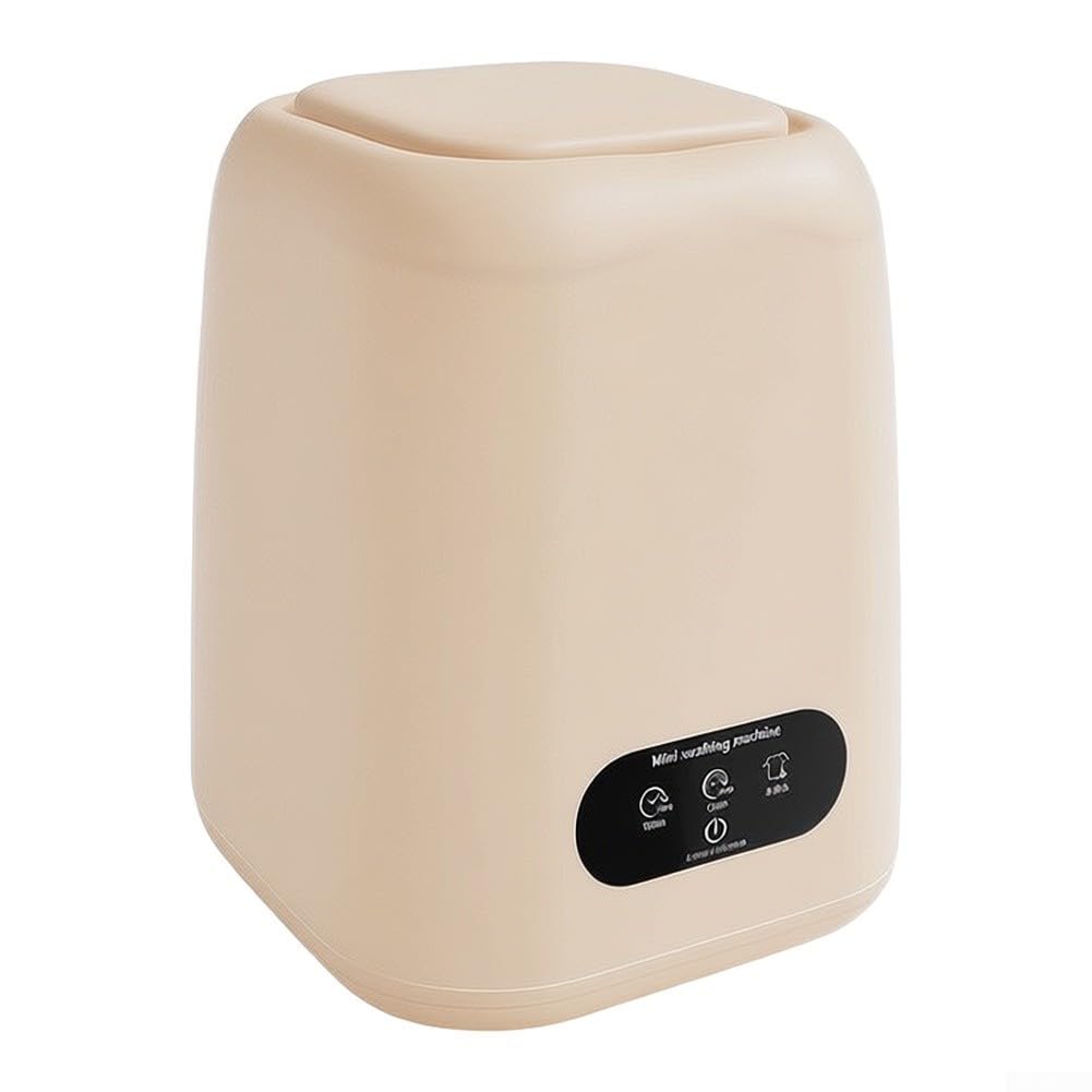 Pralka na kemping 9 l 12 V energooszczędna (żółta EU)
