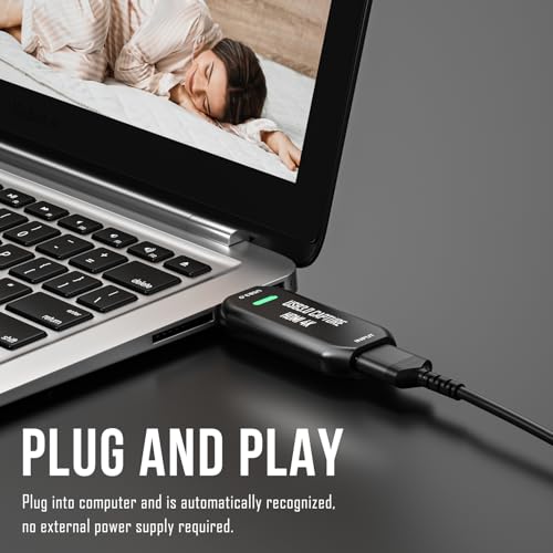 Image of VIXLW Cam Link 4K, Capture Card, External Camera Capture Card for DSLR, Camcorder, ActionCam as Webcam, Stream and Record in 2K50 or 1080P 60FPS, HDMI to USB 3.0 Capture Card for Streaming on OBS /Zoom