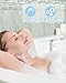 KokoSelene Rechargeable Bath Jets for Tub, Portable Jet Spa for Bathtub, Creates Soothing Bubbles and Massage for Relaxing Daily Use at Home (White-Blue)
