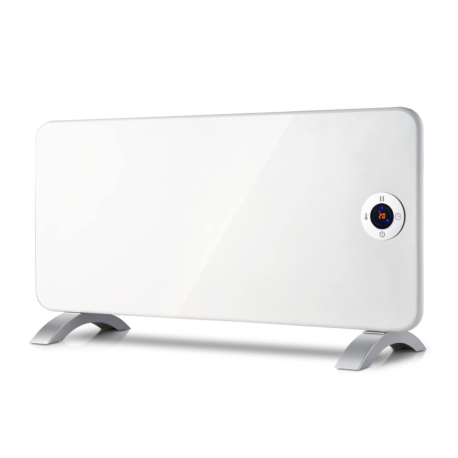 electriQ 2000W Wall Mountable Convector Panel Heater - H430xW920 -  White/Silver : Amazon.co.uk: DIY u0026 Tools