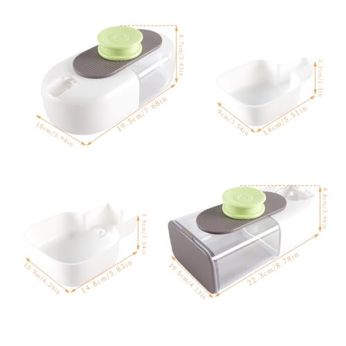 Distributeur d'eau suspendu pour cage de chat et lapin - 8