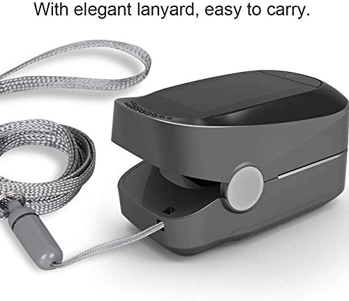 image for MYRIANN Fingertip Pulse Oximeter, Blood Pulse Oximeter with LED Displa