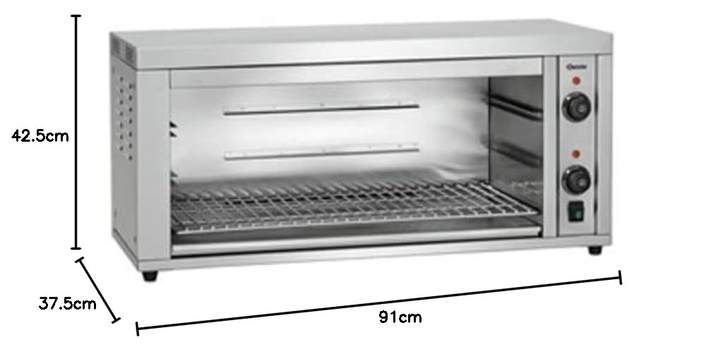 Bartscher Salamander 700-2Z II mit 2 Heizzonen Gastronomiebedarf