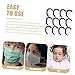 HAWILLOSCH 6pairs Ear Corrector Silicone Auricle Corrector for Ear Correction Auricle Correction
