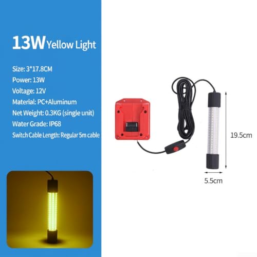 Luz LED sumergible para barcos ideal para jornadas de pesca nocturna en alta mar 5