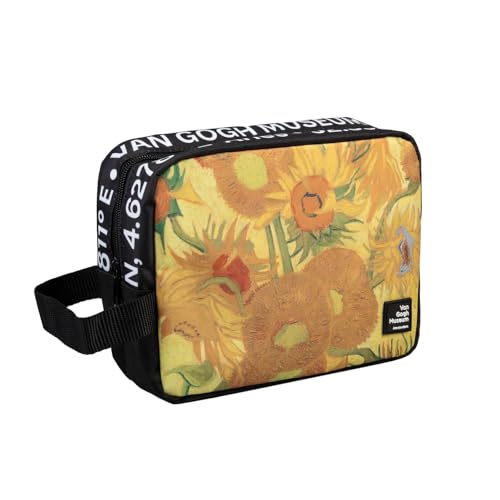 Grupo Erik Beauty Case da Viaggio Van Gogh - Beauty Case Donna da Viaggio con Cerniera e Manico | Organizer Trucchi Portatile, Regalo Donna (22 x 18 x 9,5 cm)