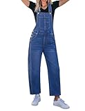 luvamia Jean Overalls Woman Women's Overalls Baggy Blue Overalls Woman Trendy Clothes for Women 2024 Women's Fashion Overalls Womens Jean Overalls Medium Blue Large Fits Size 12 / Size 14