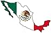 autocollant pour voiture " MEXIQUE " Car Sticker Mexico (env. 11x8 cm)
