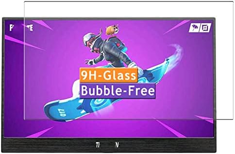 Vaxson Tempered Glass Screen Protector, compatible with Thinlerain 15.6" 4K Mobile Display Monitor HD1506-4K Visible Area, 9H Film Protector [Not Full Coverage]