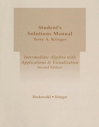 Student's Solutions Manual