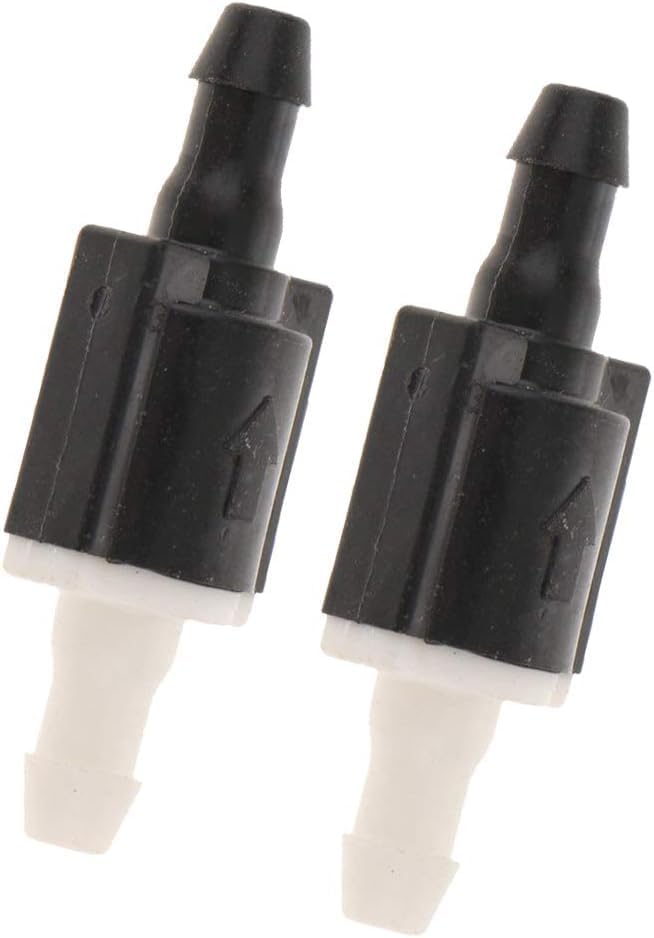 Miniatura 8 de 2 piezas limpiaparabrisas delantero Boquillas de limpieza válvula de retención universal 85321-26020