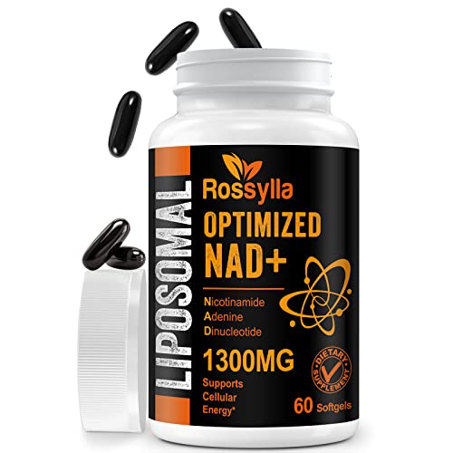 Rossylla 1300 MG Liposomal NAD+ Supplement | Highest Absorption | Purest NAD Supplemet to Boost NAD+...