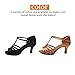 SWDZM Mujer Zapatos de Baile/Estándar de Zapatos de Baile Latino Satén Ballroom...