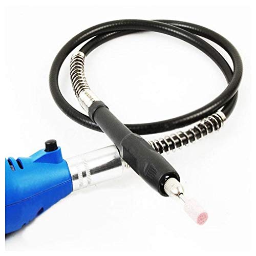 Image of DIY Crafts Pattern No # 12, Black Silver E, 108cm * 2cm for Dremel 3000 4000 Electric Drill Rotary Grinder Tool Attachments Flexible Shaft Fits (Pattern No # 12, Black Silver E)