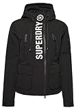 Superdry Chaqueta para mujer ULTIMATE W5011153A, PB2/JET BLACK/OPTIC, S