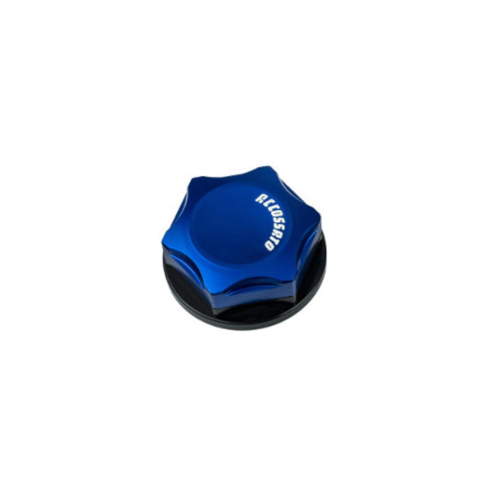 Ghiera di sterzo chiusa Accossato blu con filetto M24 X 1 per Honda Cb 1000 R dal 2008 al 2017 (CC 1000)