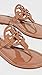 Tory Burch Women's Miller Thong Sandals, Tan, 5.5 Medium US