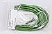Premium OM617 OM616 Mercedes Green Braided Viton Diesel Return Lines (with end plug, biodiesel safe!)