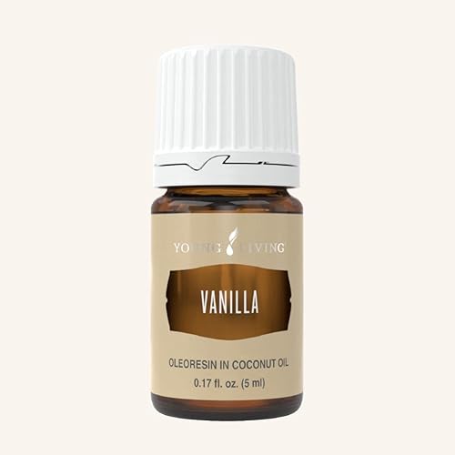 Miniatura 4 de Young Living Aceite esencial de vainilla de 0.2 fl oz, aroma cálido y relajante, difusor aromático o uso tópico, aroma dulce natural, planifolia de
