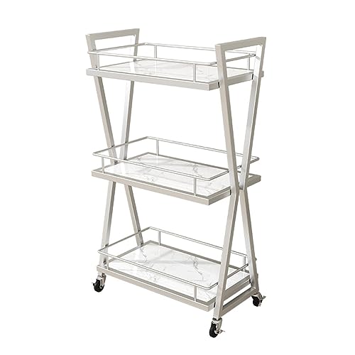 Chariot pour le rangement du maquillage et du spa à la maison