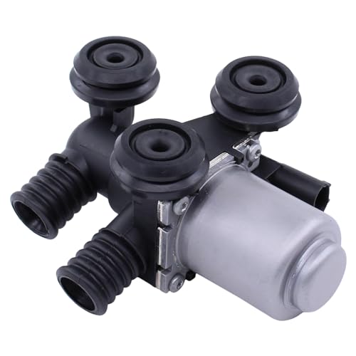 Wasserventil Kühlmittelregelventil Heizungsventil Heizungsregelventil Kühlmittel Regelventil Klimaanlage Heizung Ventil Kühlwasser Zusatz Wasserpumpe für 3er E46 Cabrio Coupe 5er E39 Touring X3 E83