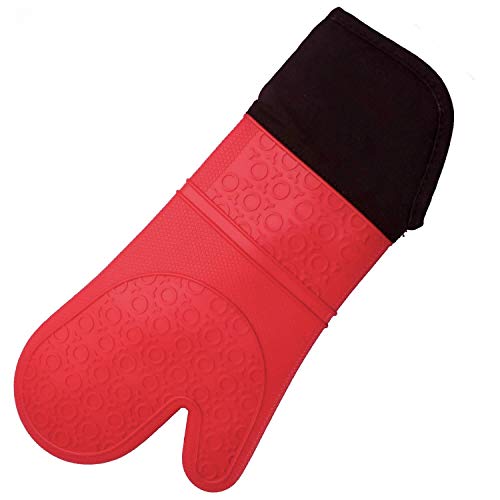 AVANA Silicone Oven Gloves Heat Resistant Anti-Slip Cooking Gloves with Soft Cotton Lining up to 350°C Gloves for Cooking and Baking - Image 2