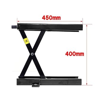 オートバイ用スタンド 500kg耐荷重 ソケットアダプター付き ハーレー対応 Amazon.co.jp: 二輪ジャッキ 大型バイク対応 バイクジャッキ 黒