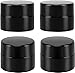 (50 Packs) Green Nexus 5g/5ml UV Protection Glass Jars for Lip Balm, Lotion, Oil, Cream & Cosmetics Enhanced Cap (2024)