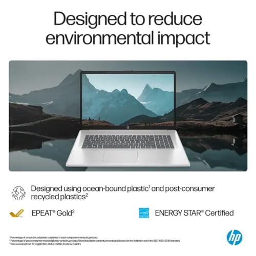 HP 17 Laptop 17.3" Intel Core i3 16GB RAM 512GB SSD miniatura 6