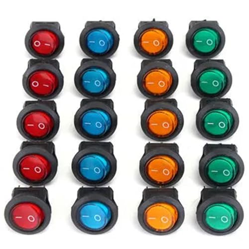 Interrupteur à bascule résistant 12V rouge pour réparer vos circuits auto défaillants - 3