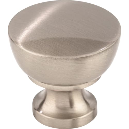 Top Knobs Asbury 1 1/4" Bergen Cabinet Knob Brushed Satin Nickel M1119