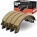 A-Premium Rear Ceramic Drum Brake Shoes Set Compatible with Select Nissan, Jeep, Dodge, Chrysler Models - Sentra Versa 2007-2012, Cube 2009-2014, Compass Patriot 2008-2017, Avenger, Caliber, Sebring