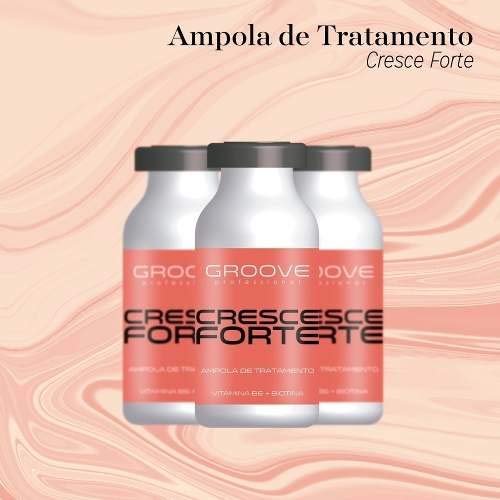 Groove Ampola Cresce Forte cabelos saudáveis 15ml