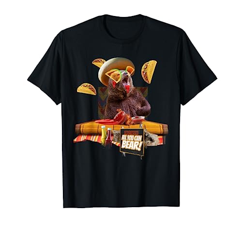 Ours taco, fête amusante pour les amateurs de tacos T-Shirt