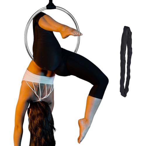 Cerceau de yoga aérien Prior Fitness acier robuste 43cm