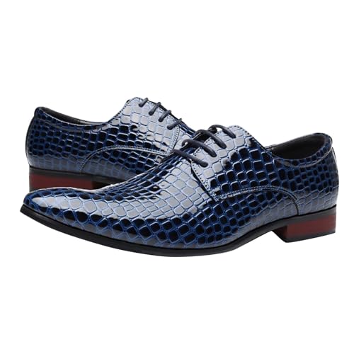 Chaussures Oxford pour homme à bout pointu et lacets classiques