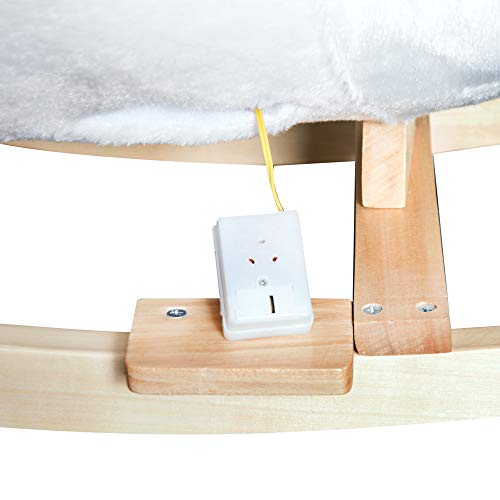 Qaba Kids Ride On Rocking Horse Plush Swan Style Toy With Music For Over 18 Months Children, White And Pink #TOP6