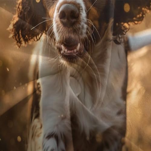 Housse de couette Springer Retriever hypoallergénique et douce contre la transpiration - 7