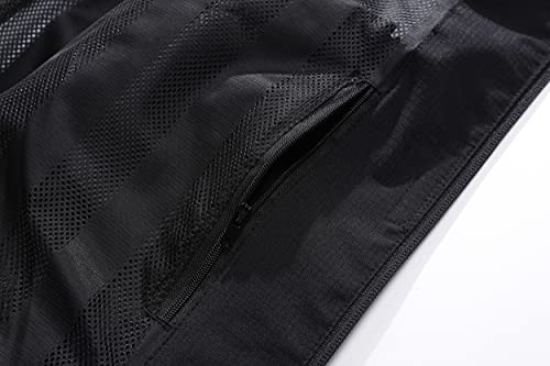 Otu Women's Waterproof Rain Jacket Lightweight Hooded Raincoat For Hiking Travel Outdoor Black L #TOP5