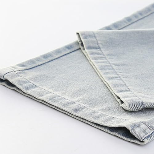 Girls Wide Leg Jeans Baggy Elastic High Waist Denim Pants Vintage Y2k Streetwear Pant with Pockets Teen Clothes3