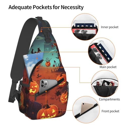Bolso Cruzado para Hombre Mochila de Pecho miniatura 4