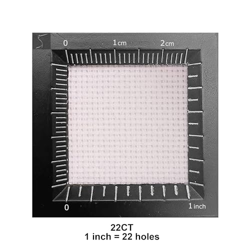 Image of Pre-Cut 22CT White Hardanger Fabric Cross Stitch Sampler Pack, 5 Pieces, 11.8x11.8 inch Each